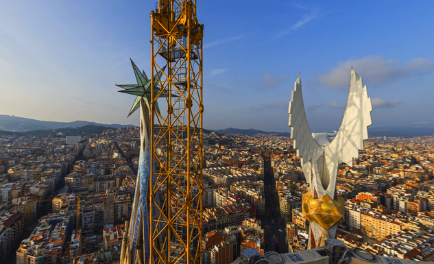 Sagrada Família offers new virtual visit of the works from 135 metres above  the ground - Sagrada Família offers new virtual visit of the works from 135  metres above the ground - Sagrada Familia