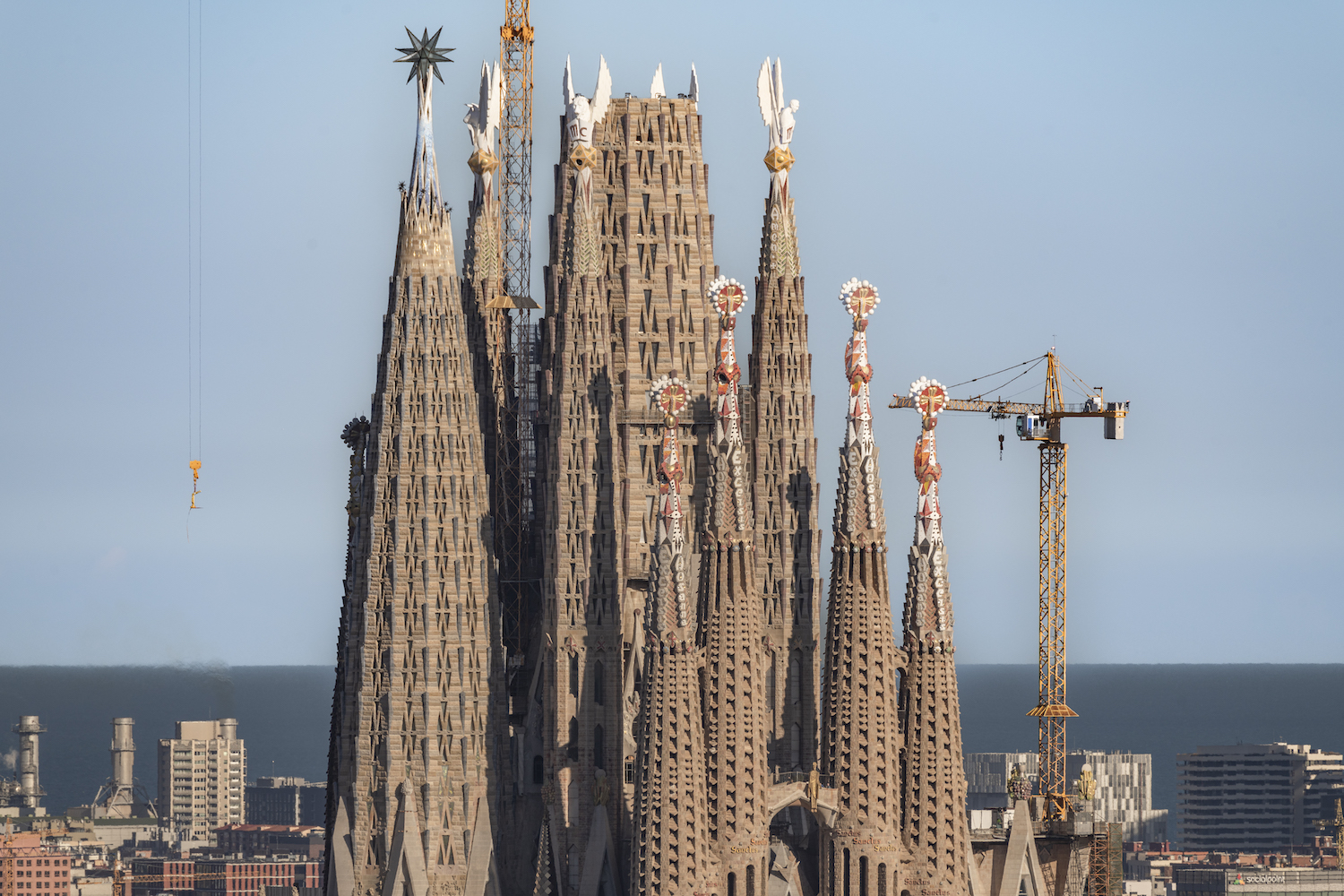 Torres de la Sagrada Familia