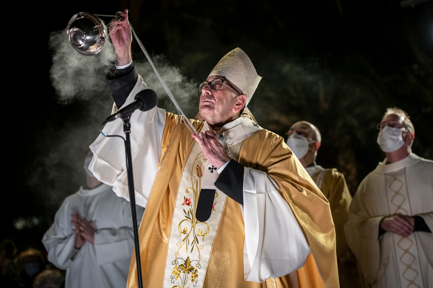 Bendición de la torre de la Virgen María