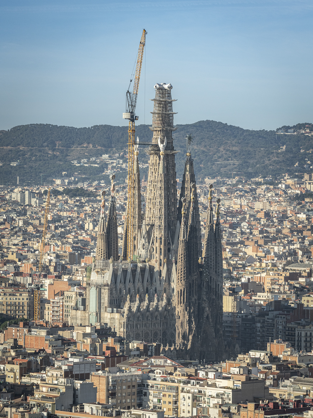 Perspectiva exterior de la Sagrada Familia