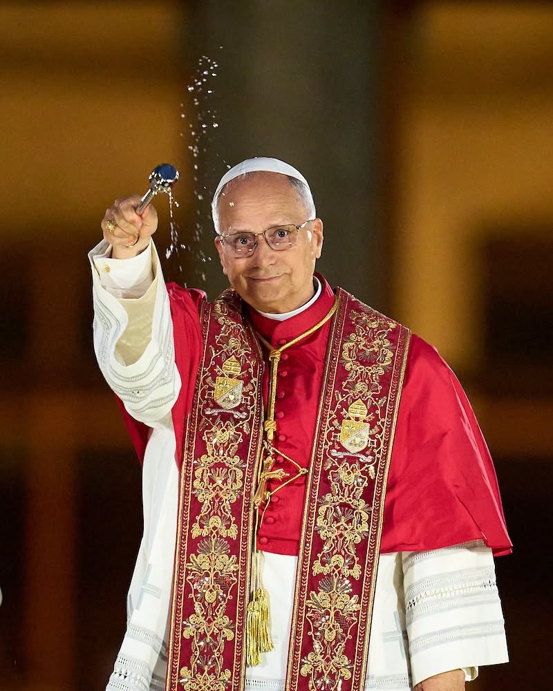 El papa Lleó XIV beneint la torre de Jesucrist