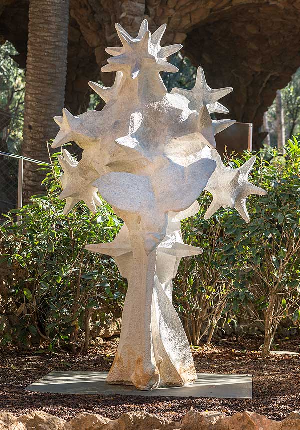 Cosmos, elemento escultórico de la fachada del Nacimiento de la Sagrada Familia (reproducción)